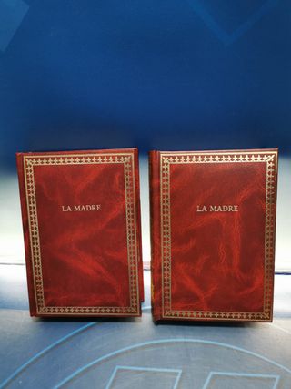 novelas Libros LA MADRE. MAXIMO GORKI (2 TOMOS, dalmau)