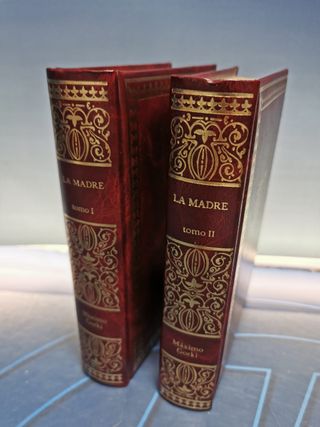 novelas Libros LA MADRE. MAXIMO GORKI (2 TOMOS, dalmau)