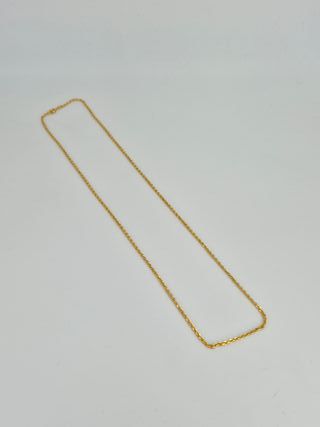 049-02-00218 Cadena Oro Amarillo 18K