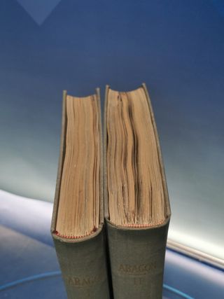 libros, tomos, ARAGÓN . ZARAGOZA. 1961. 2 TOMOS. COMPLETO. HERACLIO FOURNIER. VITORIA