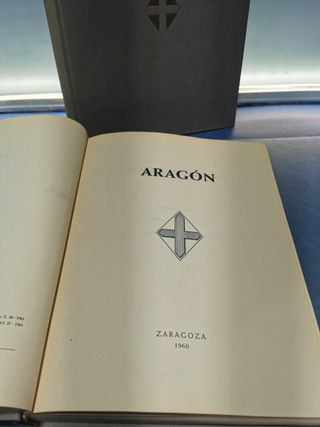 libros, tomos, ARAGÓN . ZARAGOZA. 1961. 2 TOMOS. COMPLETO. HERACLIO FOURNIER. VITORIA