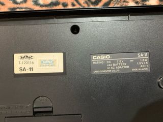 Teclado Casio SA-11