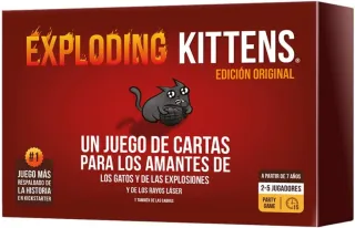 Exploding Kittens juego cartas original fiesta