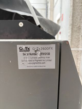 Calentador de secado gran formato GoTx-2600FX