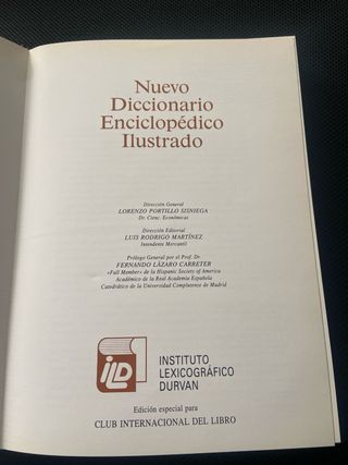 Diccionario enciclopédico ilustrado