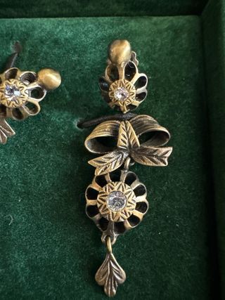 Adereso de huertana oro viejo niña/adulto