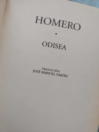 Odisea, de Homero