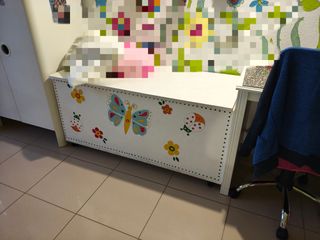 Baúl infantil decorado