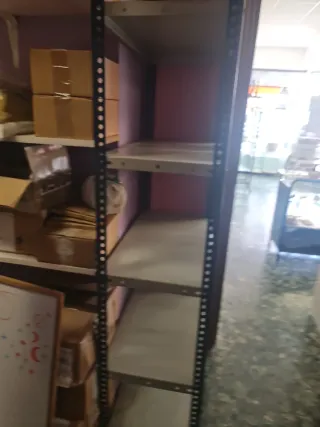 Estantería metálica de 6 baldas