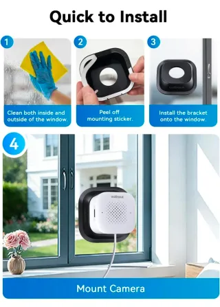 Cámara Outinput 2K 3MP WiFi Nueva