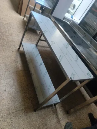 MESA ESTRECHA ACERO 658746091