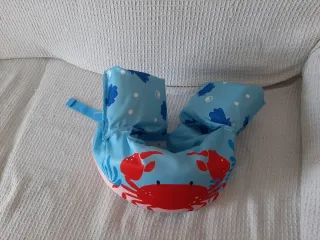 Chaleco flotador piscina cangrejo