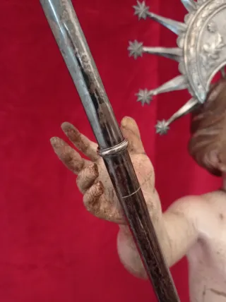 Niño Jesús talla policromada