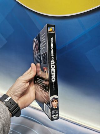 DVD TIBURONES DE ACERO (Tyrone Power, Anne Baxter, James Gleason, Harry Morgan) , película en buen estado, CINE BÉLICO DRAMA