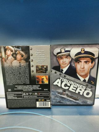 DVD TIBURONES DE ACERO (Tyrone Power, Anne Baxter, James Gleason, Harry Morgan) , película en buen estado, CINE BÉLICO DRAMA