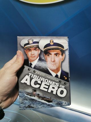 DVD TIBURONES DE ACERO (Tyrone Power, Anne Baxter, James Gleason, Harry Morgan) , película en buen estado, CINE BÉLICO DRAMA