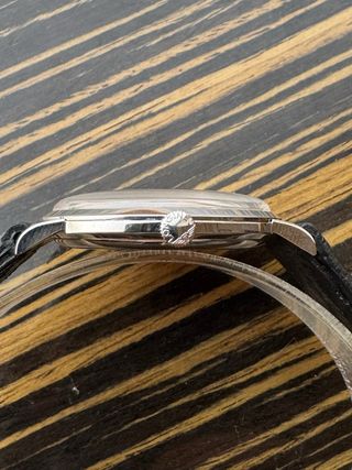 Reloj Longines Manual Plateado Vintage