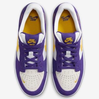 Nike SB Force 50 Talla 42.5 Morado Blanco