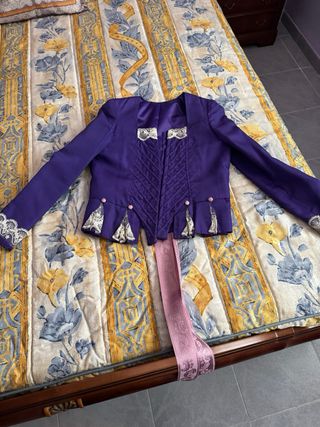 Corpiño Fallera Morado Talla 34