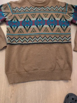 Jersey Lana Alpaca Geométrico