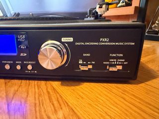 Tocadiscos Sunstech PXR2 Negro