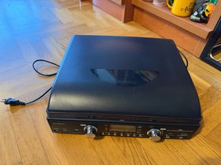 Tocadiscos Sunstech PXR2 Negro