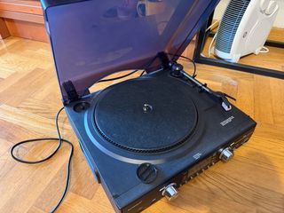 Tocadiscos Sunstech PXR2 Negro