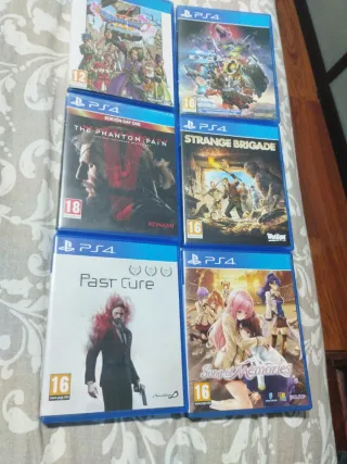 Lote 6 Juegos PS4