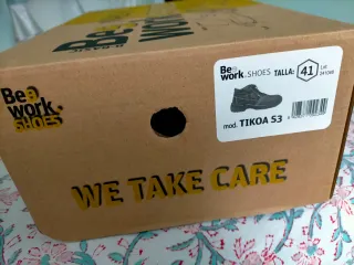 Botas de seguridad Bee Work Talla 41.