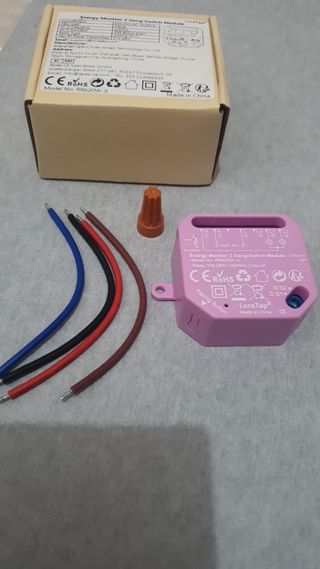 LoraTap Módulo Interruptor Wi-Fi 2 Gang