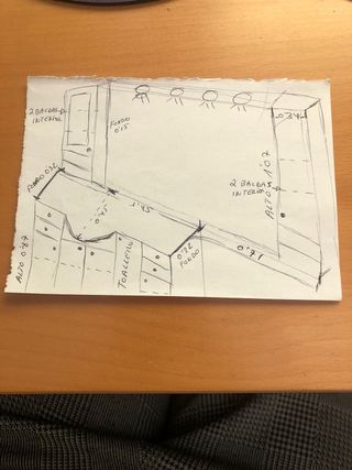 Mueble de baño grande a medida