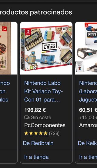 Nintendo Labo Variety Kit Juego Educativo