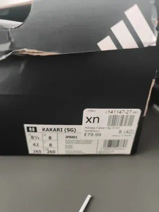 Botas de tacos aluminio Kakari T42 Nuevas