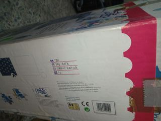 Antiguo carrito carro juguete para bebé años 80