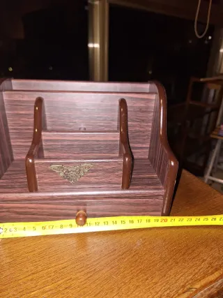 Organizador de escritorio madera