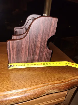 Organizador de escritorio madera