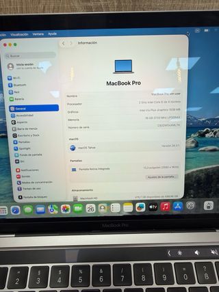 MacBook Pro 13 2020 Plata