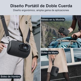 Proyector Portátil Auto Keystone Eléctrico