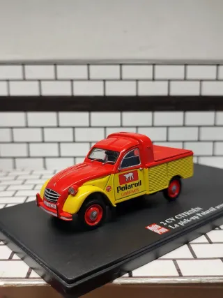 Modellino Citroen 2 CV Pick-up Polaroil