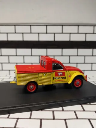 Modellino Citroen 2 CV Pick-up Polaroil