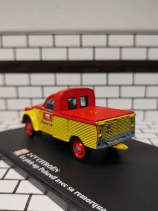 Modellino Citroen 2 CV Pick-up Polaroil