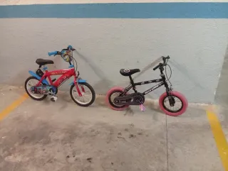 Bicicleta infantil Paw Patrol y Hello Kitty