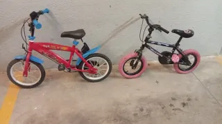 Bicicleta infantil Paw Patrol y Hello Kitty