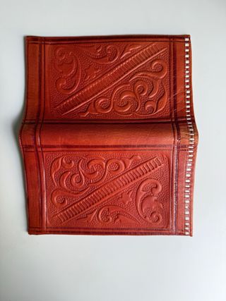 Cartera de piel marroquí nueva a estrenar