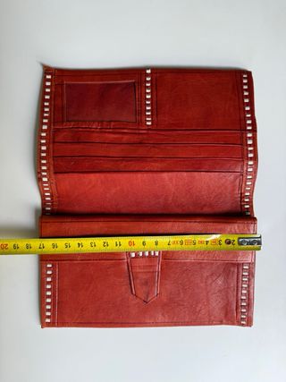 Cartera de piel marroquí nueva a estrenar