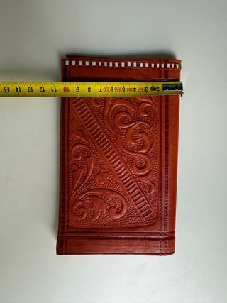 Cartera de piel marroquí nueva a estrenar