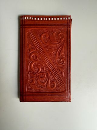 Cartera de piel marroquí nueva a estrenar