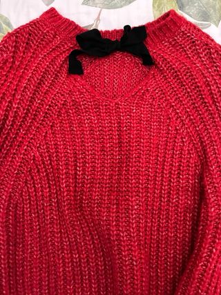 Sweater Massimo Dutti Rojo