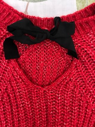 Sweater Massimo Dutti Rojo
