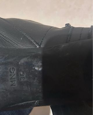 Botas altas negras Mango